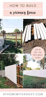 In this video we look at how to build a wooden privacy fence that my wife and i built for our new investment property. How To Build A Privacy Fence Diy Privacy Fence Diy Backyard Privacy Fence