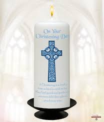 christening candle