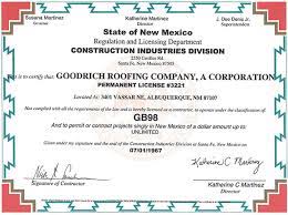 By enrolling in these certificate programs, you gain access to. License Insurance And Warranties Goodrich Roofing Albuquerque Nm