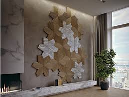 Relevo Modular Indoor Wooden 3d Wall