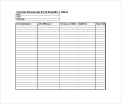 Sample Hazardous Material Inventory Blank Spreadsheet Free Download