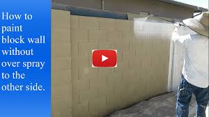 Painting Cinder Block Walls In Phoenix Az