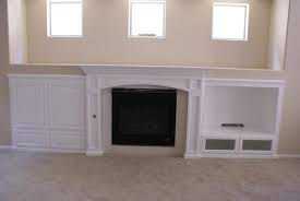 White Fireplace Mantel After Install