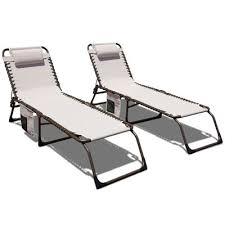 China Outdoor Folding Chaise Lounge