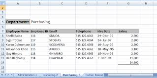 Creating Excel Templates