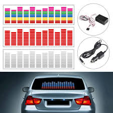 Us 11 96 18 Off 45 X 11cm 12v Auto Sound Control Led Music Light Lamp Car Sticker Led Music Rhythm Control Light Sound Activated Car Accessories In