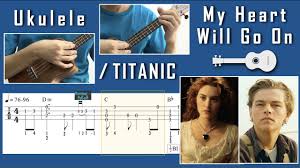 Near, far, wherever you are. My Heart Will Go On Titanic Ukulele Tab Youtube