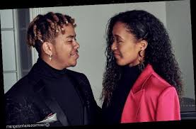 Japanese tennis player naomi osaka and rapper cordae getty images. Naomi Osaka Catches Heat Over Boyfriend Cordae S Middle Finger Pose At U S Open Movies And Tv