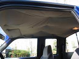 how to fix sagging headliner without