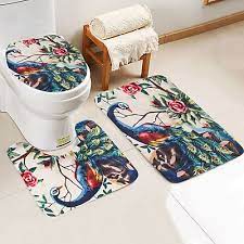 Mua 3pcs Set Non Slip Bathroom Toilet