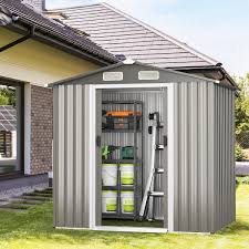 top 6 x 4 outdoor storage shed