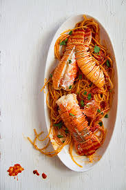 y lobster spaghetti sippitysup