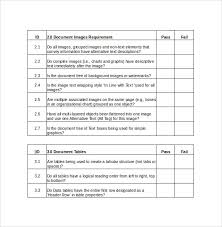 Sample Word Checklist 6 Documents In Word Pdf