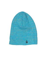 Details About Volcom Women Blue Beanie One Size