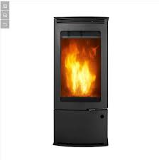 Wood Burning Stove With Glass Door