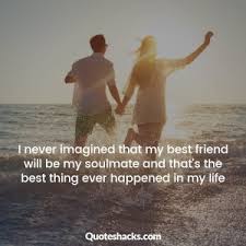 Here's a collection of some lovely soulmate quotes to help you express your true affection. 50 Best Falling In Love With Best Friend Quotes Quotes Hacks