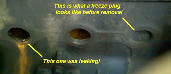 Freeze Plug Expansion Plug Replacement Leak Cooling System