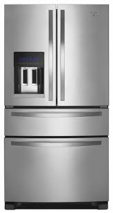 french door refrigerator and gas range