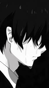 anime profile crying boy wallpapers