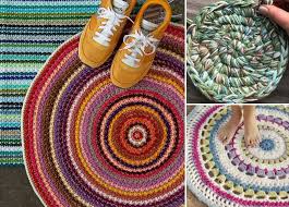 beautiful comfortable crochet rugs