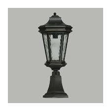 tilburn exterior lighting pillar mount