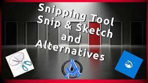 sketch snipping tool screen shots