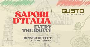 Sapori d'Italia Dinner Buffet