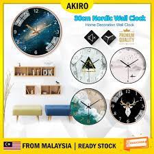 Nordic Classic House Wall Clock Number