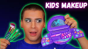 reviewing kids makeup from target