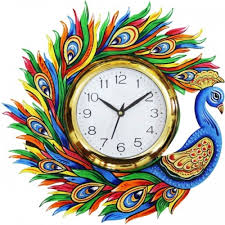 Dinine Craft Wooden Wall Clock For