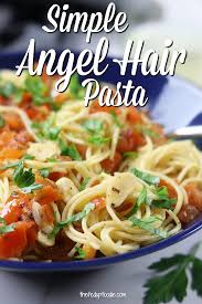 angel hair pasta