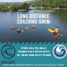 long distance training wild swim devon