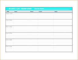 Appointment Schedule Templates Doc Training Sign In Sheet Template