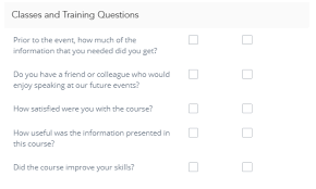 event satisfaction survey templates