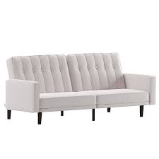 futon sofa sleeper with wooden legs