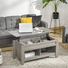 Homcom Lift Top Coffee Table With