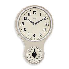 Acctim Kitchen Time Wall Clock Timer