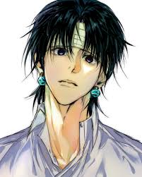 chrollo lucilfer, hunter x hunter, highres, 1boy, bandage on face,  bandages, black hair, closed mouth, earrings, hmupss, jewelry, looking at  viewer, male focus, shirt, short hair, solo, white background, white shirt -
