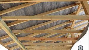 between rafters and trusses