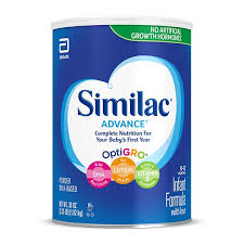 similac advance infant formula with