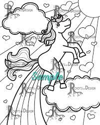 Unicorn coloring pages online at getdrawings com free for rainbow unicorn color stock vector royalty free 1348022924 zendoodle coloring rainbow unicorns deborah muller. Instant Download Coloring Page Farting Rainbow Unicorn Etsy Unicorn Coloring Pages Coloring Pages Sketch Book