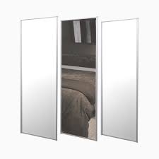 sliding wardrobe doors mirror white