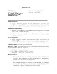 Good Career Objective Resumes Job Objectives For Sample Resume How