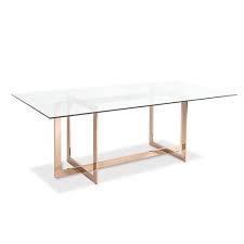 Dining Table Gold Modern Dining Table