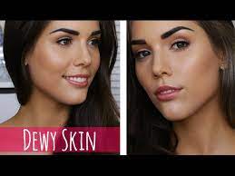 dewy glowing skin makeup