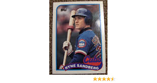 The set begins with five nolan ryan cards. 1989 Topps Ryne Sandberg 360 Mlb Baseball Card At Amazon S Sports Collectibles Store