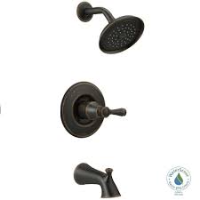 Choose from contactless same day delivery, drive up and more. Delta Silverton Single Handle 1 Spray Tub And Shower Faucet In Venetian Bronze Valve Included 144713 Rb The Home Depot Shower Faucet Shower Tub Tub And Shower Faucets