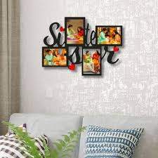 sister personalized wooden photo frame