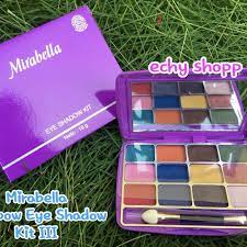 jual mirabella rainbow eye shadow kit