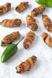 bacon wrapped stuffed jalapenos poppers